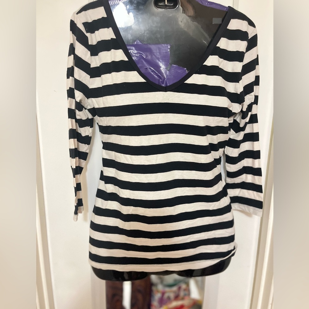 Banana Republic Double V-neck top